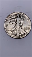 1940 Walking Liberty half dollar