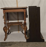 Vintage Side Table & TV Stand