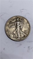 1945 Walking Liberty half dollar