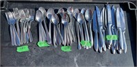 LOT OF 56 PCS ASSORTED CUTLERY