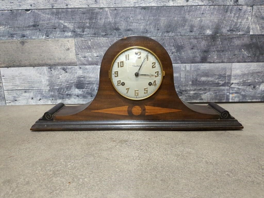 Vintage Waterbury mantel clock