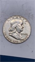 1952 Franklin half dollar