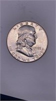1953 Franklin half dollar