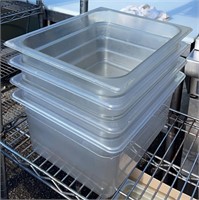 LOT OF CAMBRO 1/2 SIZE 6"H