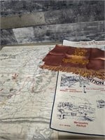 Map on fabric