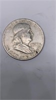 1960-D Franklin half dollar