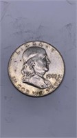 1963-D Franklin half dollar