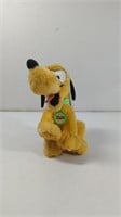 Vintage Mattel Walt Disney Pluto Plush Toy With
