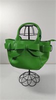 MSC Mainstreet Collection Lime Green Faux Leather