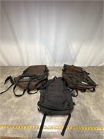 Assortment of backpacks