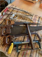 Collection of saws