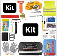 Car Roadside Emergency Kit