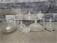 Crystal candy bowls