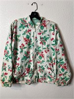 Vintage Femme Reversible Jacket Apples Plaid