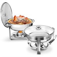 N4100  Warmounts Chafing Dish Set 5-Qt 2-Pack