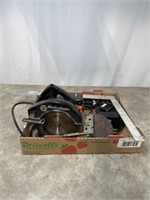 Black and Decker jig saw and circular saw. Drill