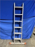 Krause TriMatic folding ladder