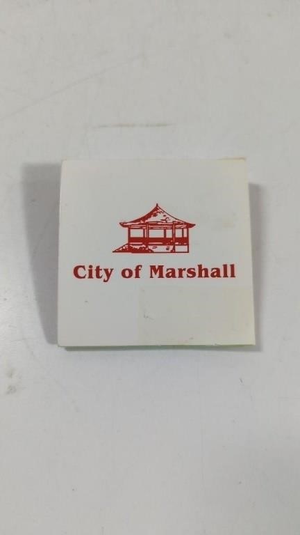 Vintage City Of Marshall Wooden Tees