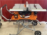 Ridgid Table Saw Utility Vehicle. Portable. 10”