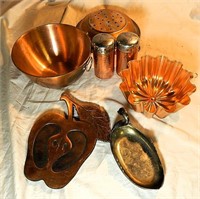 Copper Bowl, S&P Shakers & More