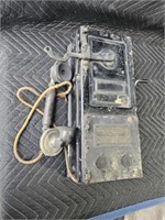 Artillery wall phone, Model 8720, Leich Electric