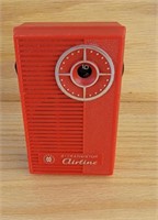 1960's Ward's Airline transistor radio, red!