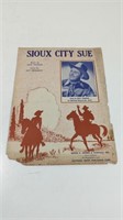 Vintage Sioux City Sue Sheet Music