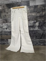 Star H.A.S.H white flared jeans size unknown
