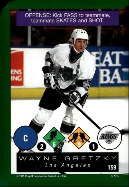 1995 Playoff 159 Wayne Gretzky