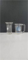 Pair of Pyrex Beaker Glasses- 1x No. 6480 250ml
