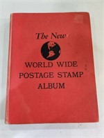 The New World Wide Postage Stamp Album. Dated