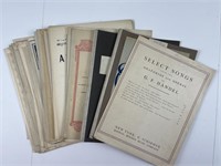 Sheet music collection