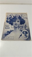 1907 Ami Song Shalire Music Publisher Sheet Music