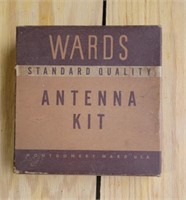 Wards antenna box.  Misc parts
