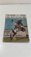 1946 Frankie "Peewee" King Original Song Folio