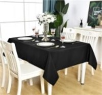 (Sealed/New)Black Rectangle Tablecloth