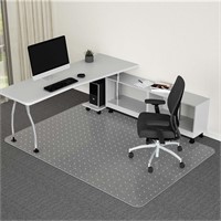 $80  46x72in Office Chair Mat for Carpet