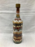 Sand Art Bottle, 11 1/2”T