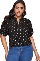 SOLY HUX Women's XXL Size Allover Printed
