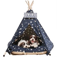 $50 Pet Tent House(Blue Stars)