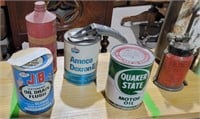 Assorted Oil cans