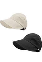 Outdoor UV Protection Hollow Top Wide Brim Sun