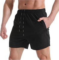Gym Shorts for Men 5 Inch - Lightweight Mens