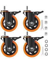 (2pcs only) - 4 Inch Caster Wheels 2200Lbs,