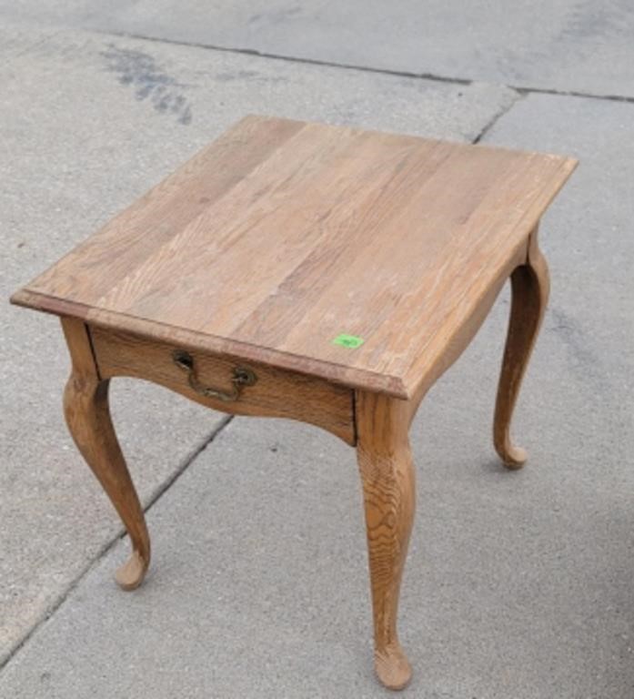 End table.  Rough