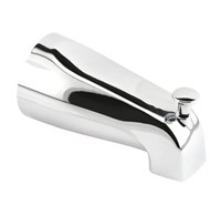 Bathroom Slip-On Tub Spout with 4in Diverter