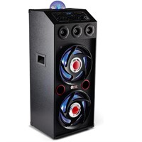 Bluetooth Cabinet Speaker with Dual 12" Woofers