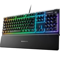 SteelSeries Apex 3 RGB Gaming Keyboard – 10-Zone