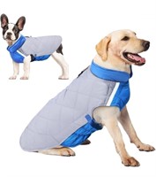Dog Winter Coat Quilted Adjustable Snowsuit