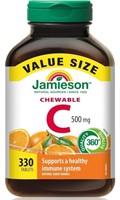 Exp 03/24 Chewable Vitamin C 500 mg - Tangy